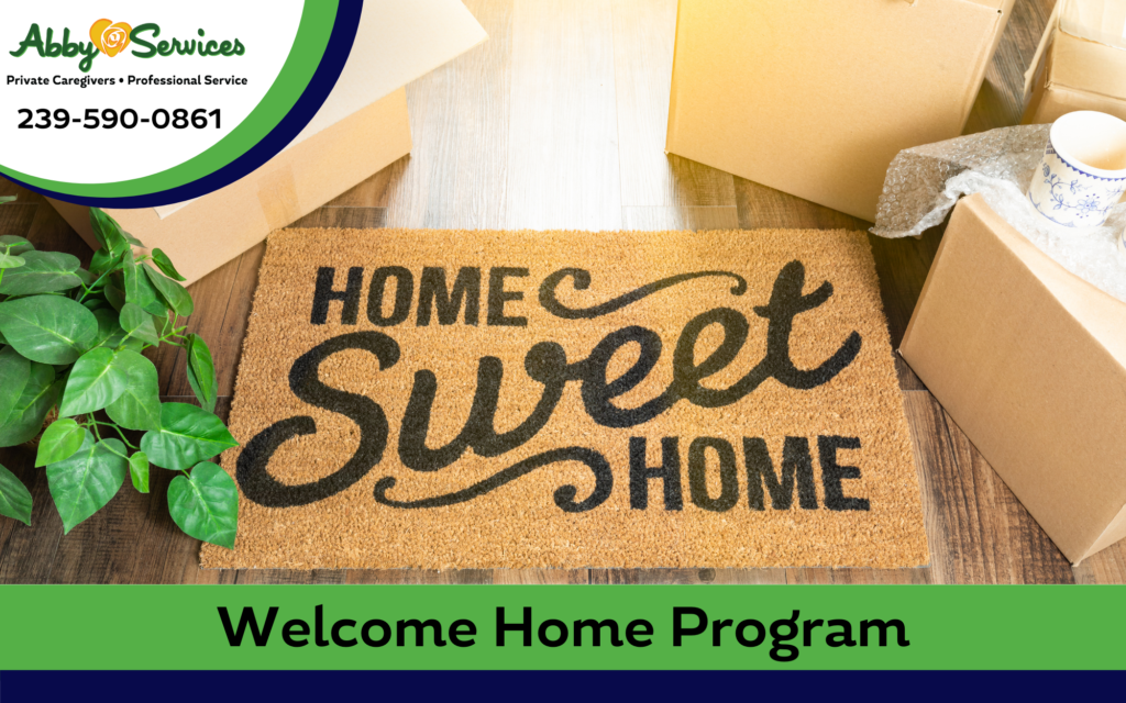 Elderly in home care Welcome home service